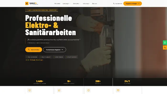 RankingLabs Webdesign für Elektriker in Darmstadt